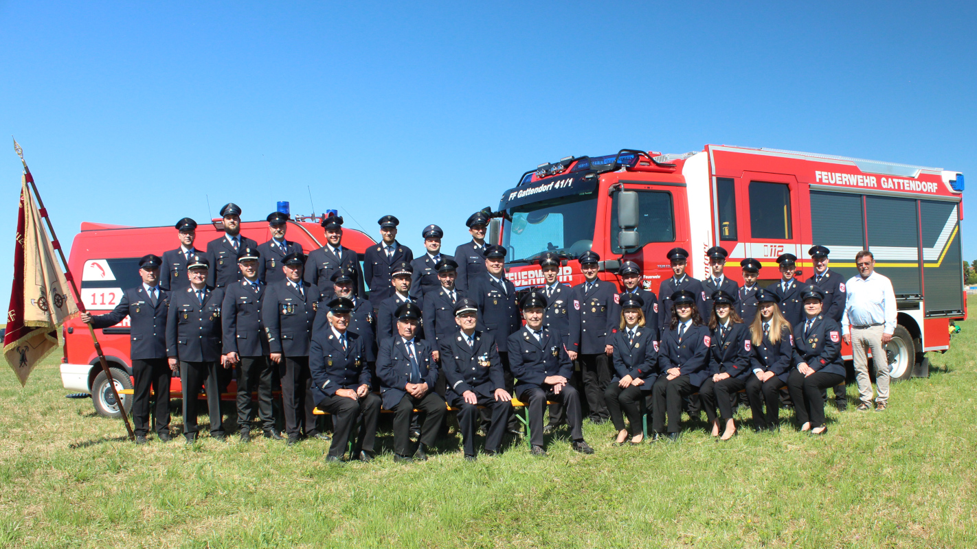 Mannschaft und Ehrenmitglieder